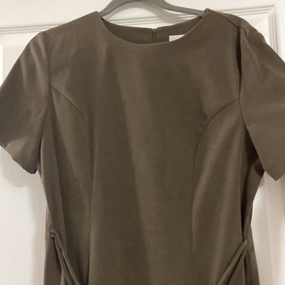 Vintage Jessica olive green dress in size 14. - Picture 4 of 5